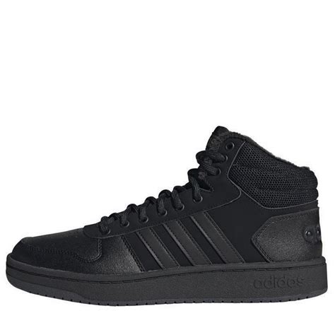 adidas hoops 2.0 mid black|adidas casual hoops 2.0.